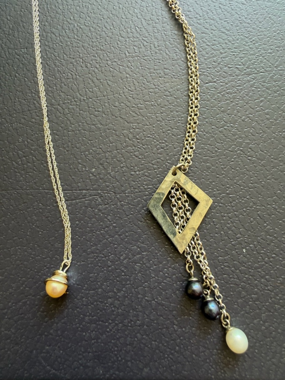2 Pearl Necklaces